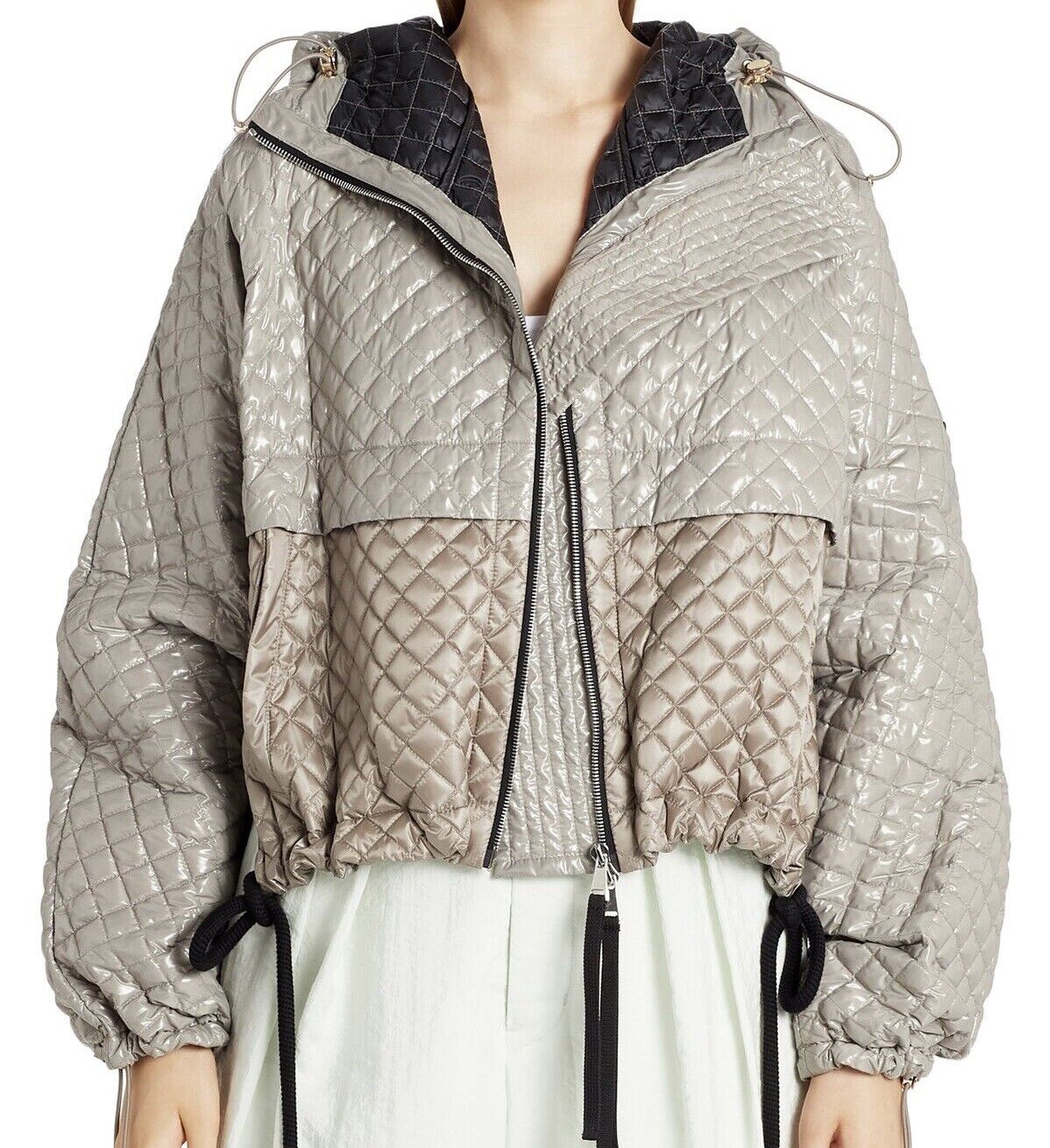MONCLER GENIUS 1952 CITRINE JACKET NYLON DOWN FEATHERS JACKET - GREY Size 1 S