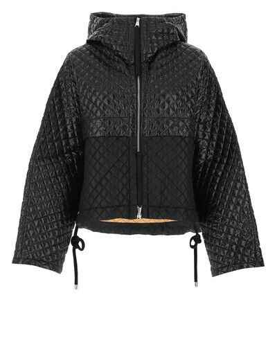 MONCLER GENIUS 1952 CITRINE JACKET NYLON DOWN FEATHERS JACKET - Black Size 2 M ladies