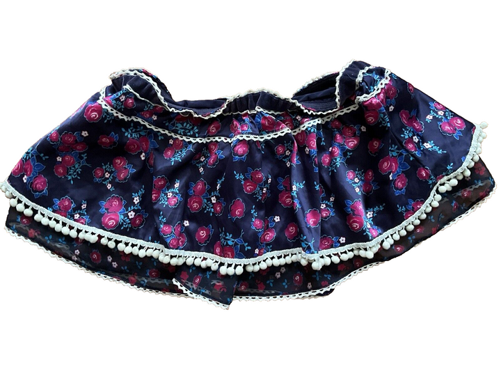 Limited Anna Sui Womens for Victoria's Secret Floral Mini Skirt Size M medium ladies