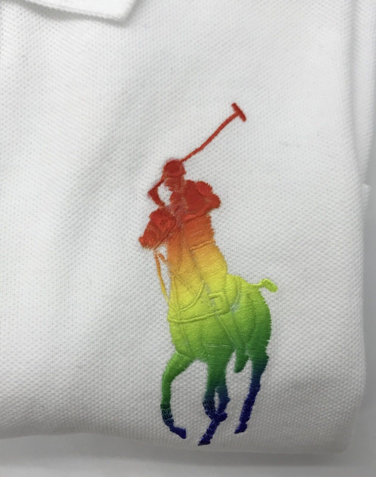 Polo Ralph Lauren Custom Fit Big Pony Pride Limited Polo T Shirt Size S/P ladies