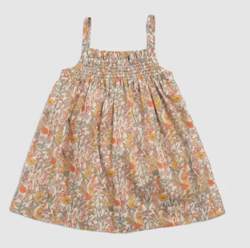 BONPOINT GIRLS’ LIBERTY FLORAL PRINT TUNIC Dress EMBROIDERED SZ 8 YEARS CHILDREN