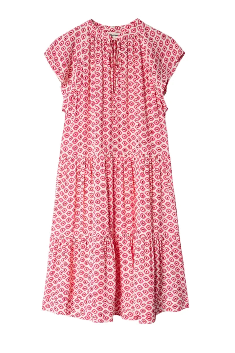 Zadig & Voltaire Rito Eyes Dress Size M medium ladies