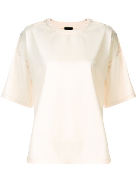 JOSEPH Women's satin back T-shirt Blouse Top Shirt Size M Medium Ladies