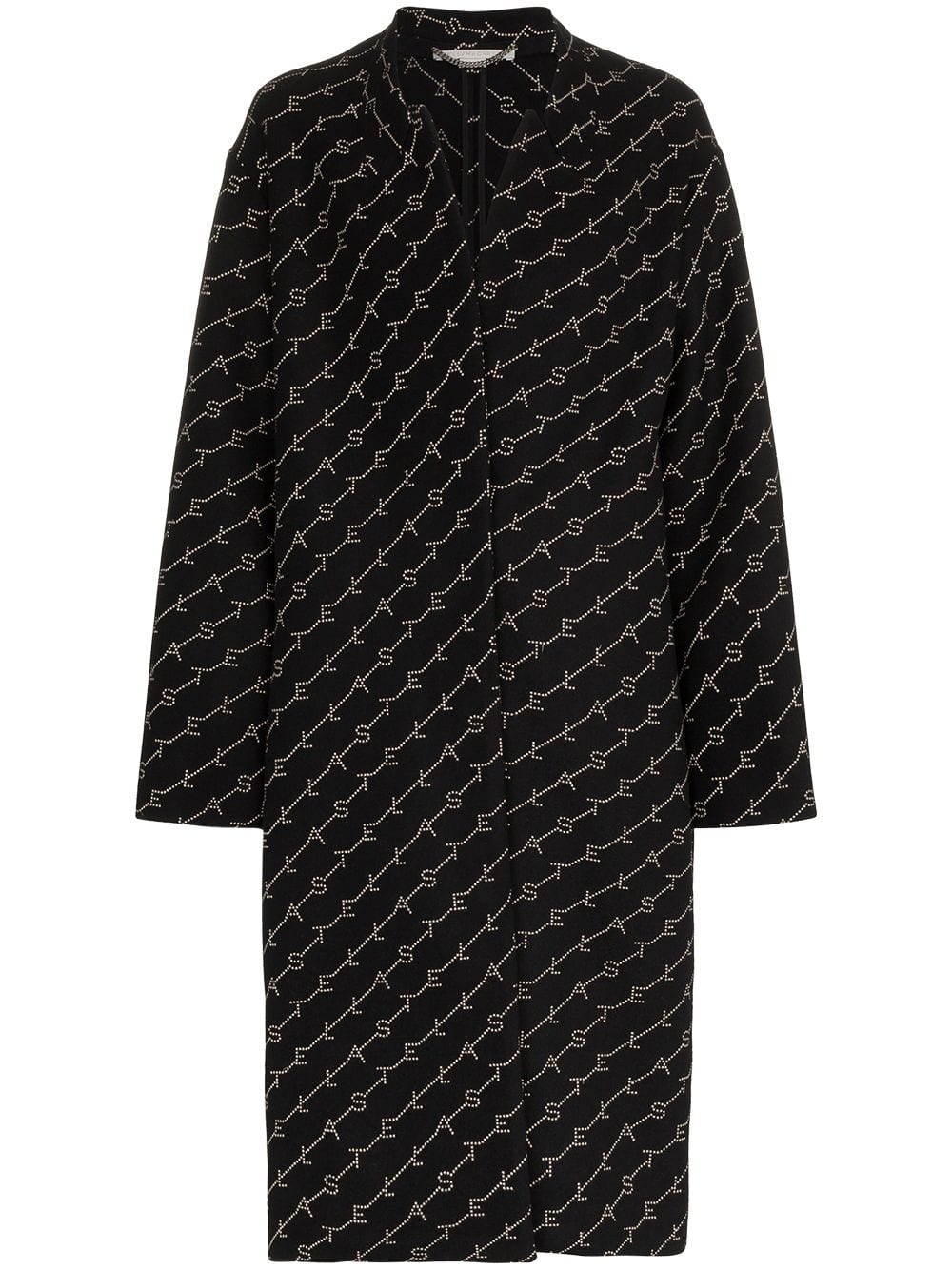 STELLA MCCARTNEY Logo 2019 Bryce wool-blend coat Ladies