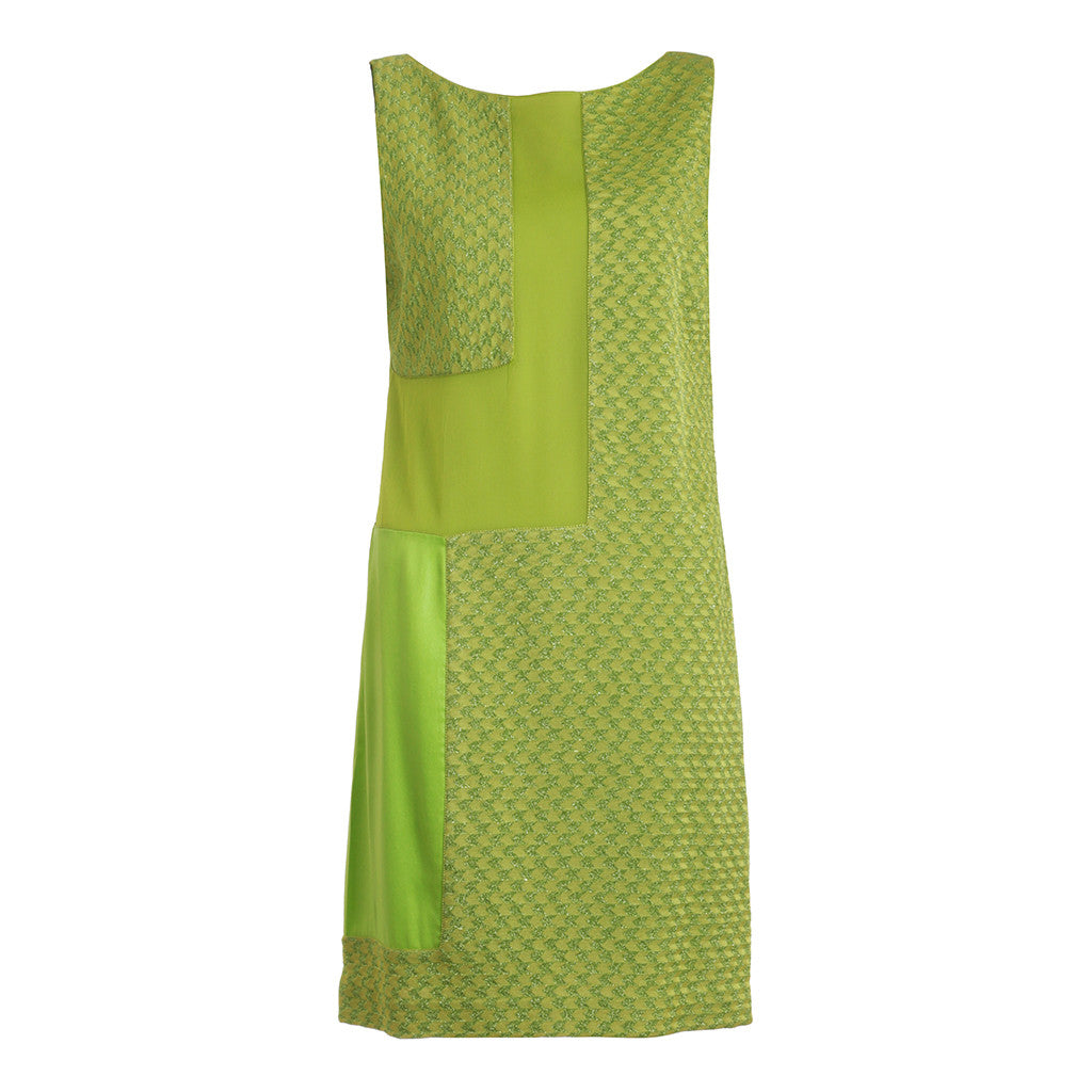 Missoni Orange Label 2013 Runaway Collection Silk Insert Dress SZ 42 N