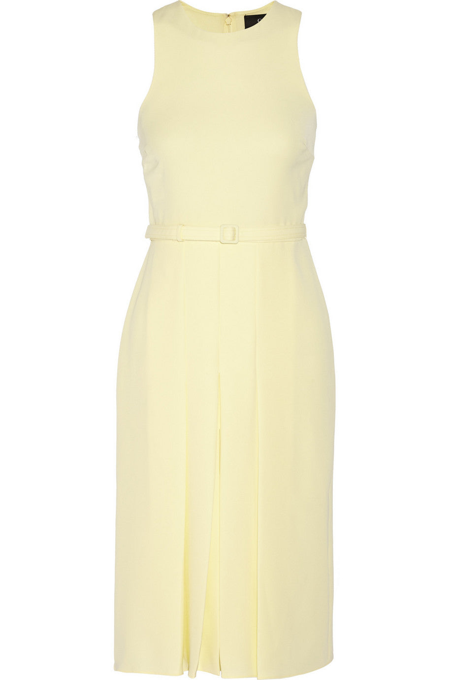 GUCCI Women's Pleated yellow cady dress Size I 36 UK 4 US 0 XXS Ladies