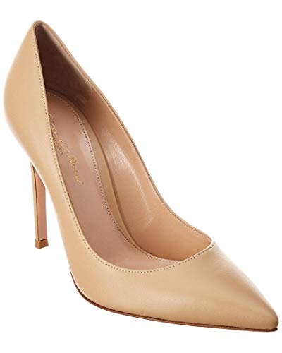 Gianvito Rossi - 85 leather nude pumps heels shoes Size 36 1/2 US 6.5 UK 3.5 Ladies