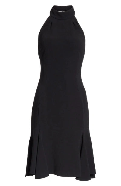 Stella McCartney Sleeveless Halter-neck Open-back Fit-and-flare Dress   Afashionistastore