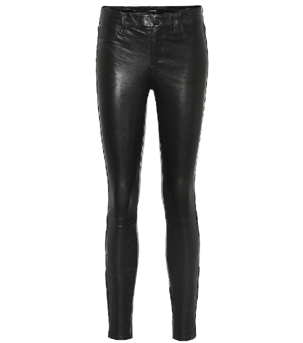 J BRAND L8001 Leather Super Skinny Pants Trousers Size 25 MOST WANTED