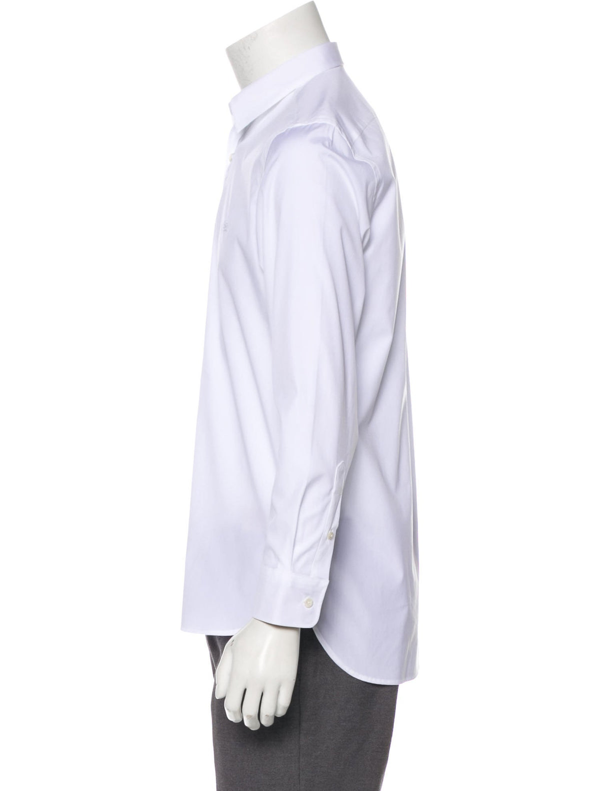 BURBERRY LONDON LONG SLEEVE BUTTON-UP WHITE SHIRT SIZE 15 3/4 40” Men