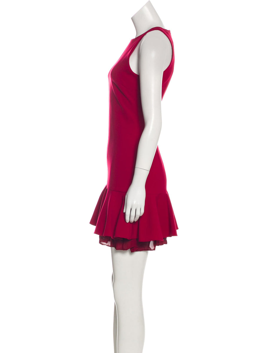 CUSHNIE et Ochs The Josephine Red Dress Size US 4 UK 8 Ladies