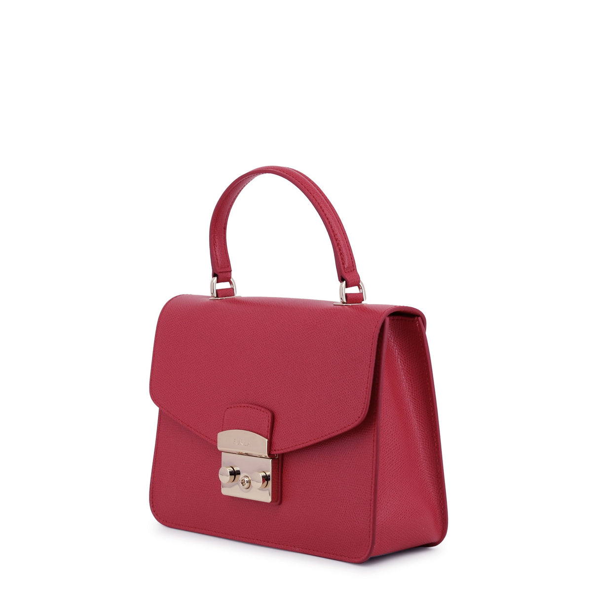 Furla Metropolis Top Handle 903885 Red Bag Handbag Chain ladies