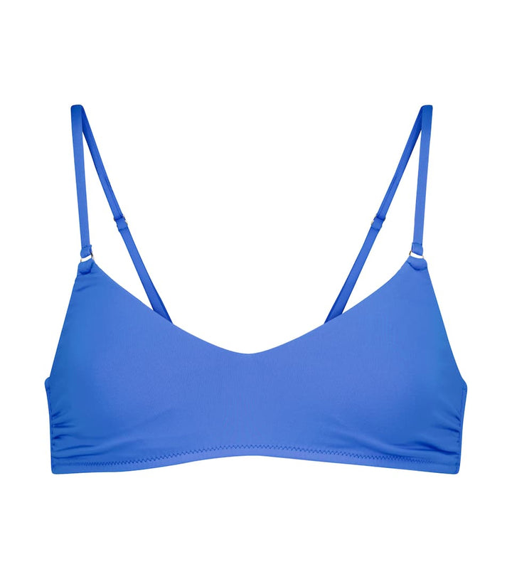 Melissa Odabash Vienna bikini top bra blue UK 8 US 4l ladies