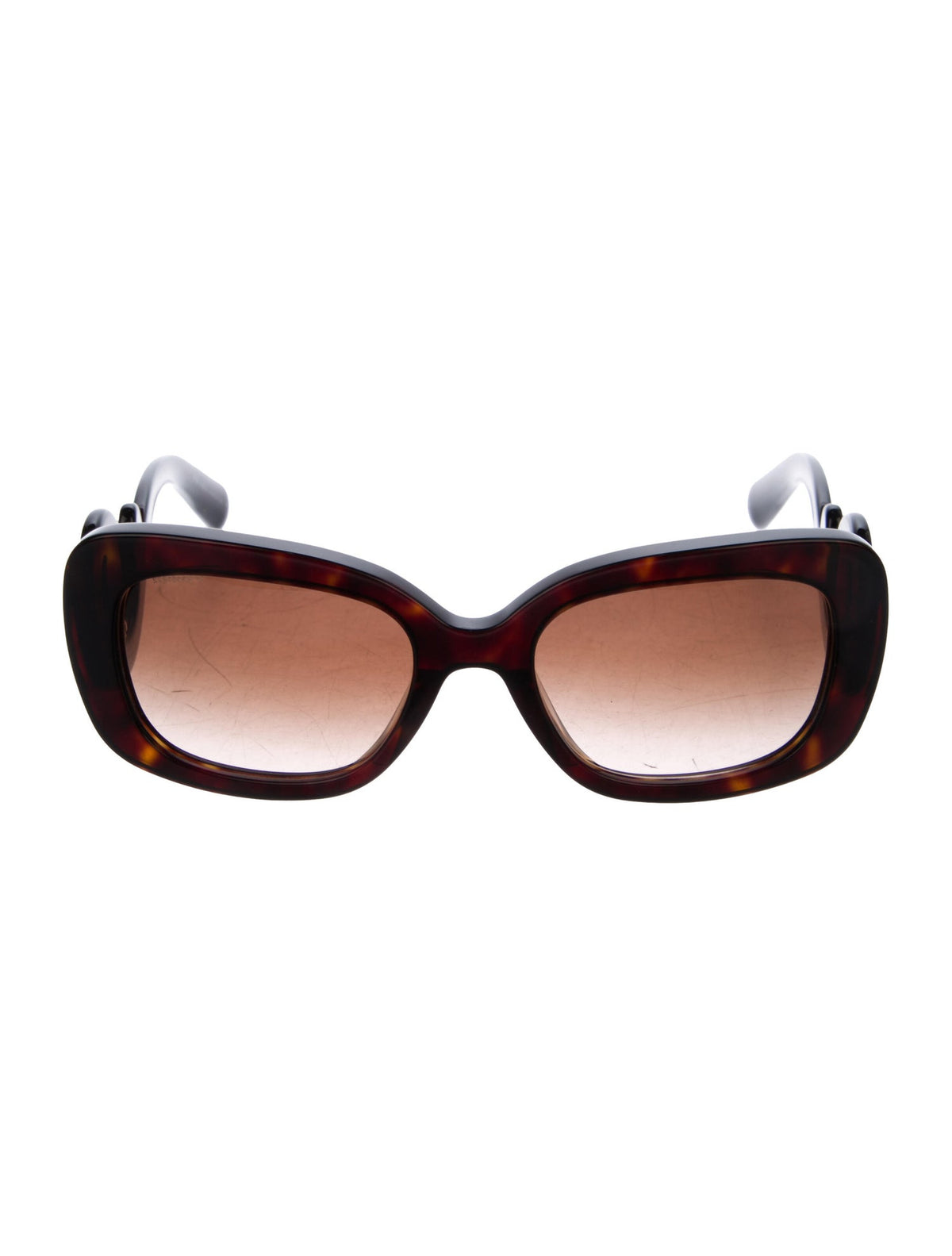 PRADA Womens Tortoise Gradient Baroque Sunglasses SPR 270 ladies