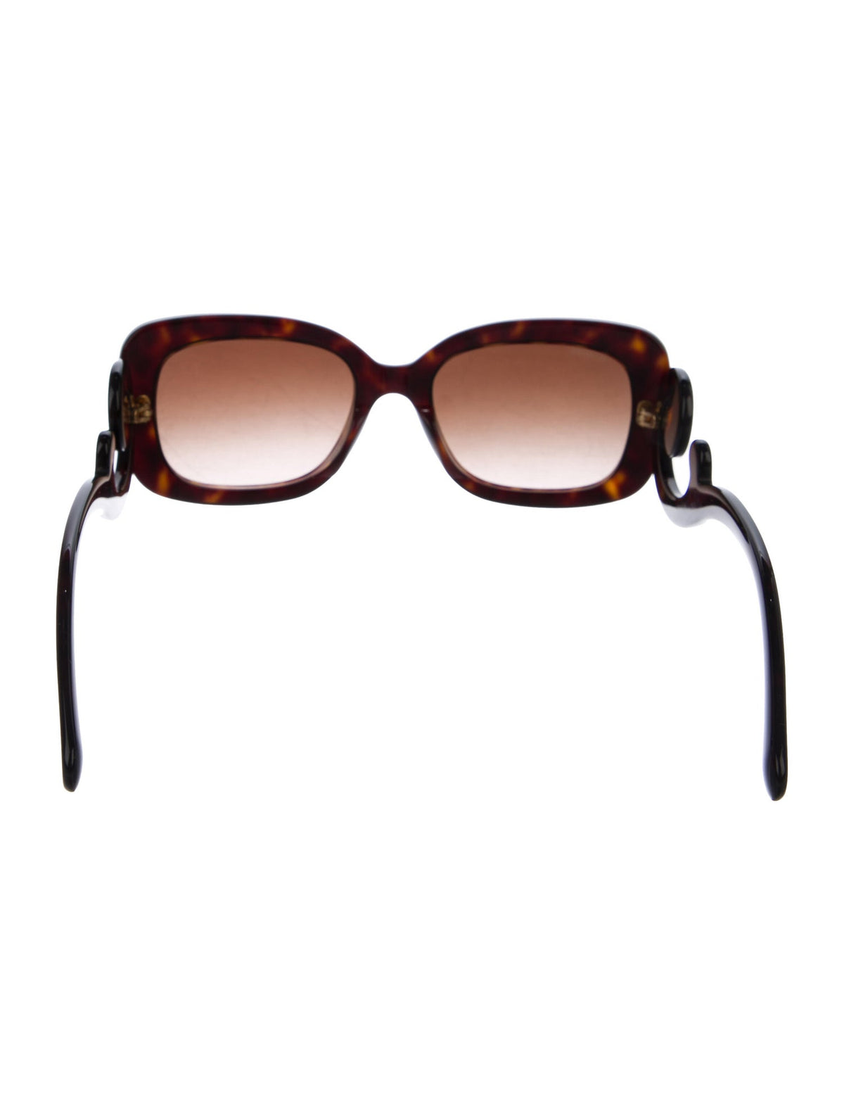 PRADA Womens Tortoise Gradient Baroque Sunglasses SPR 270 ladies