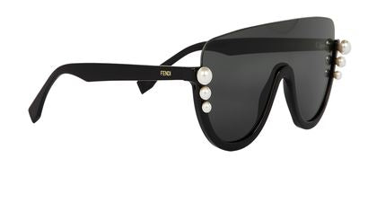 Fendi Ribbons and Pearl Sunglasses ladies
