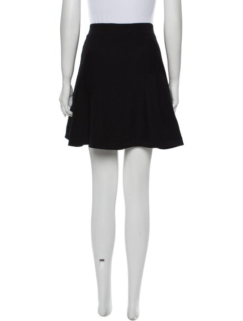 SANDRO Black Mini Skirt Size 3 L Large ladies