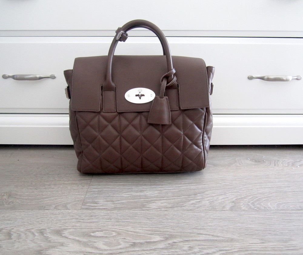 cara delevingne mini backpack MULBERRY Mini Cara Delevingne Bag Delevingne Taupe Quilted Lamb Nappa – Afashionistastore