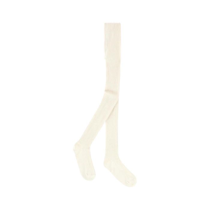 BONPOINT Girls' Ivory Knit Tights Size 26 children