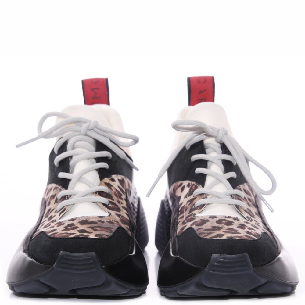 Stella mccartney eclypse leopard sneakers online