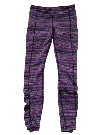Lululemon Striped Leggings size US 6 UK 10 ladies