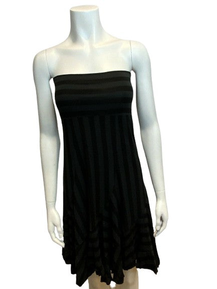 Ella Moss Stripped Prima Cotton Summer Midi Skirt or Strapless Dress Size XS ladies
