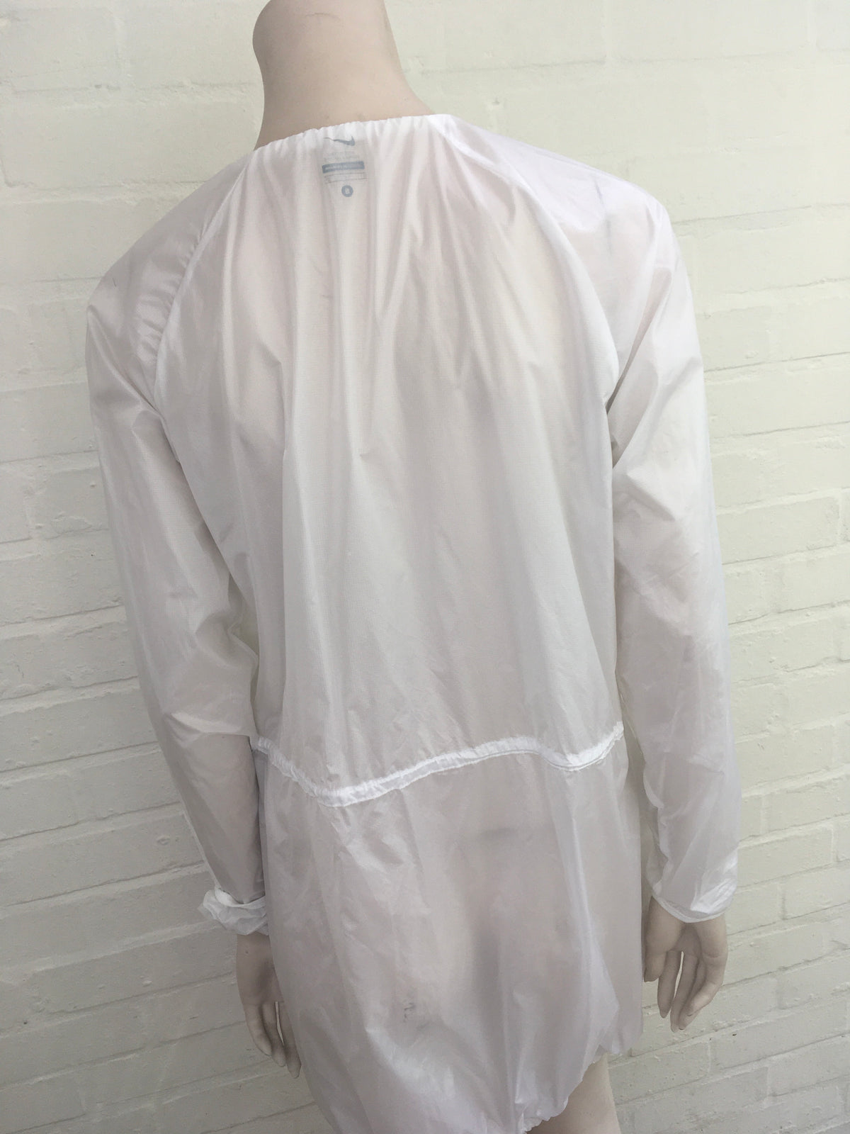 Nike Sportswear Jacket Transparent Packable Training White Lightweight Rain S ladies