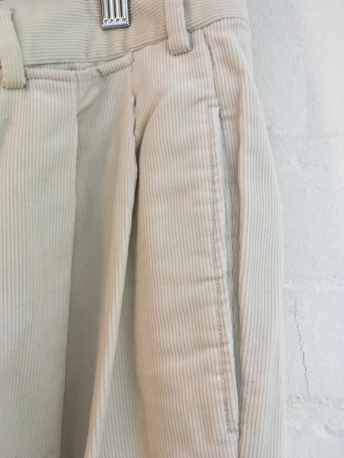 LORO PIANA Flat Front Corduroy Pants Trousers Size I 50 US 34 Men