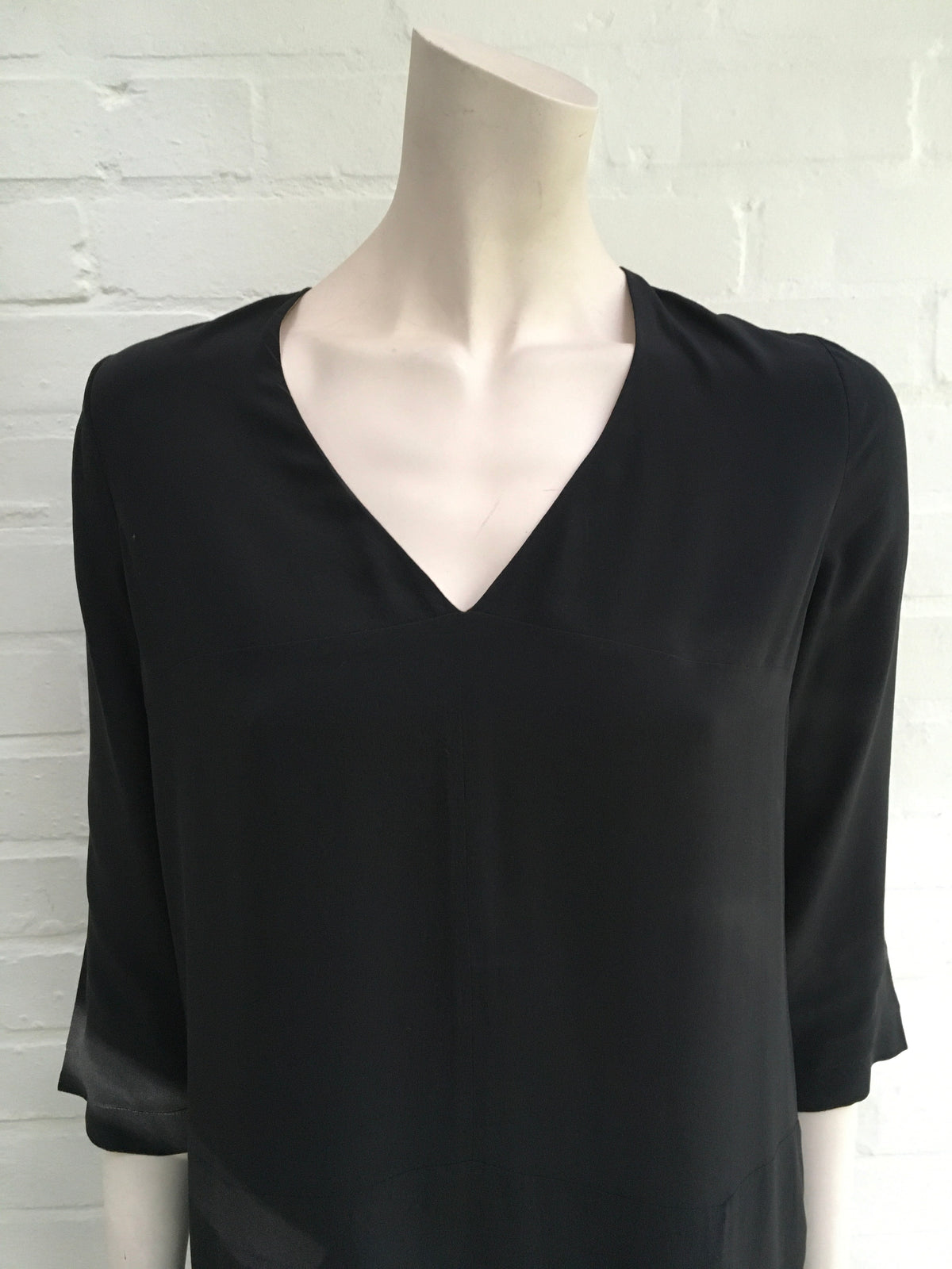 Chloé Chloe Black Shift Mini Phoebe Philo Dress Size F 34 US 2 UK 6 XS ladies