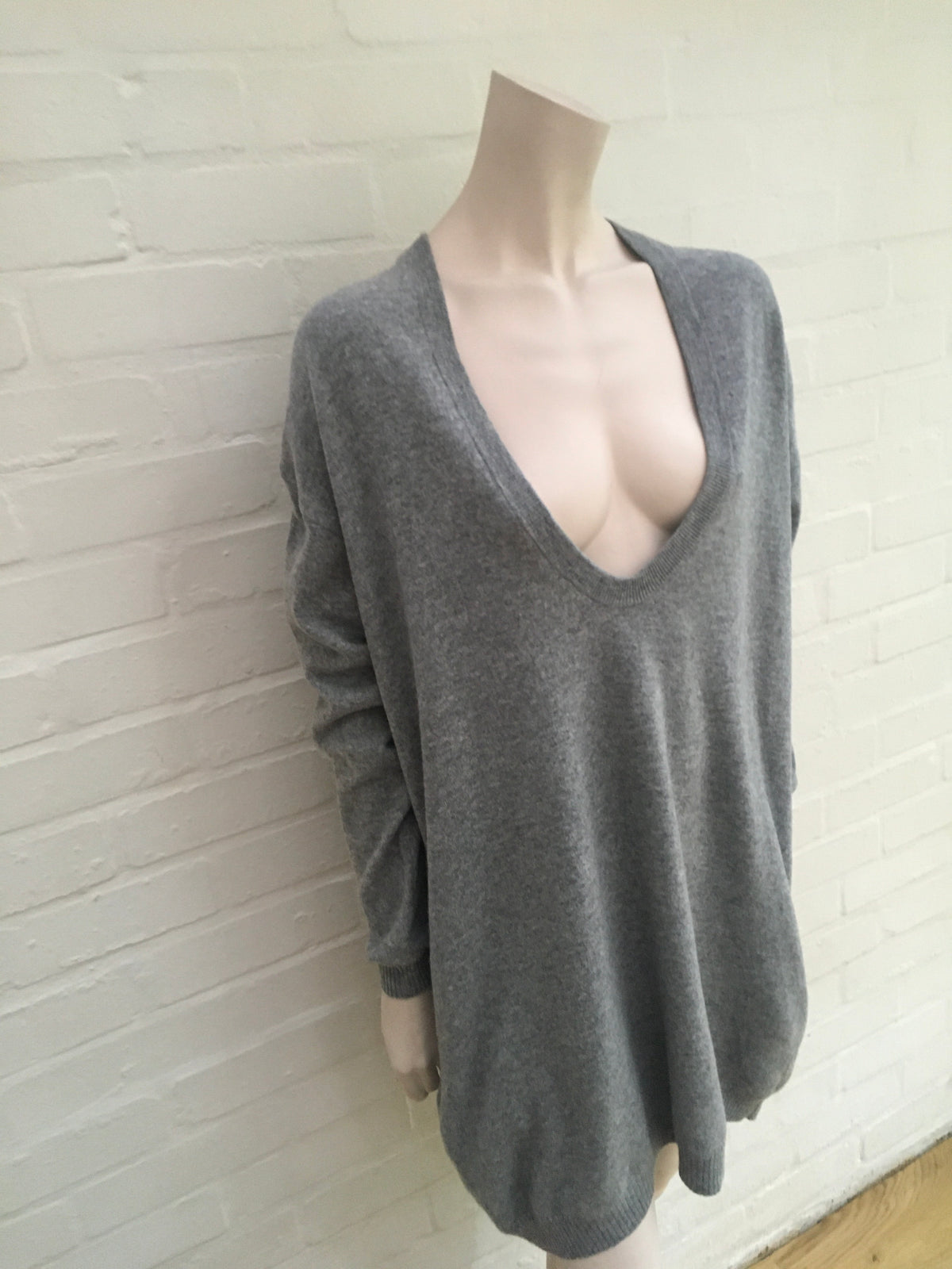THE ROW Maita merino wool and cashmere-blend sweater dress jumper Size M Medium Ladies