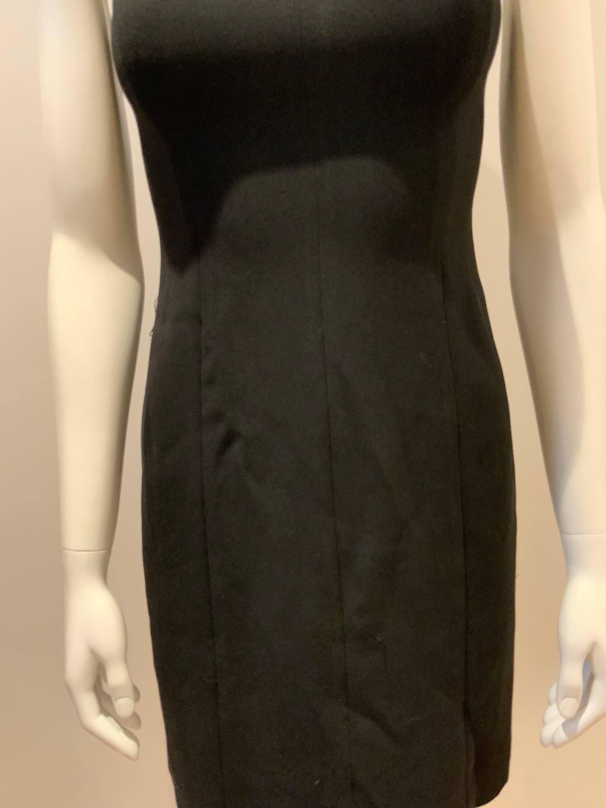 Narciso Rodriguez Sheath Dress LBD Little Black Dress Size S small ladies