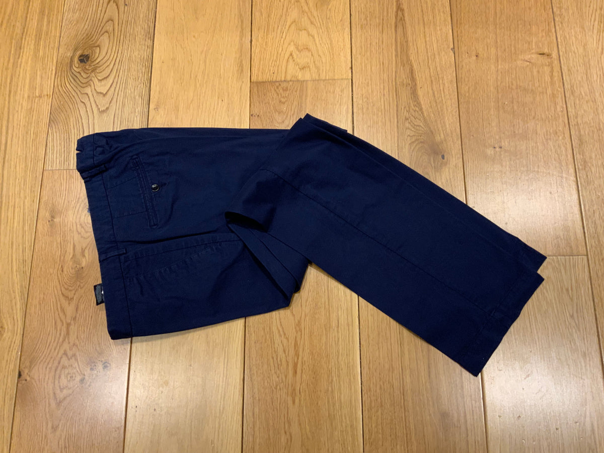 HACKETT LONDON NAVY BLUE Kensington PANTS TROUSERS SIZE 36R men