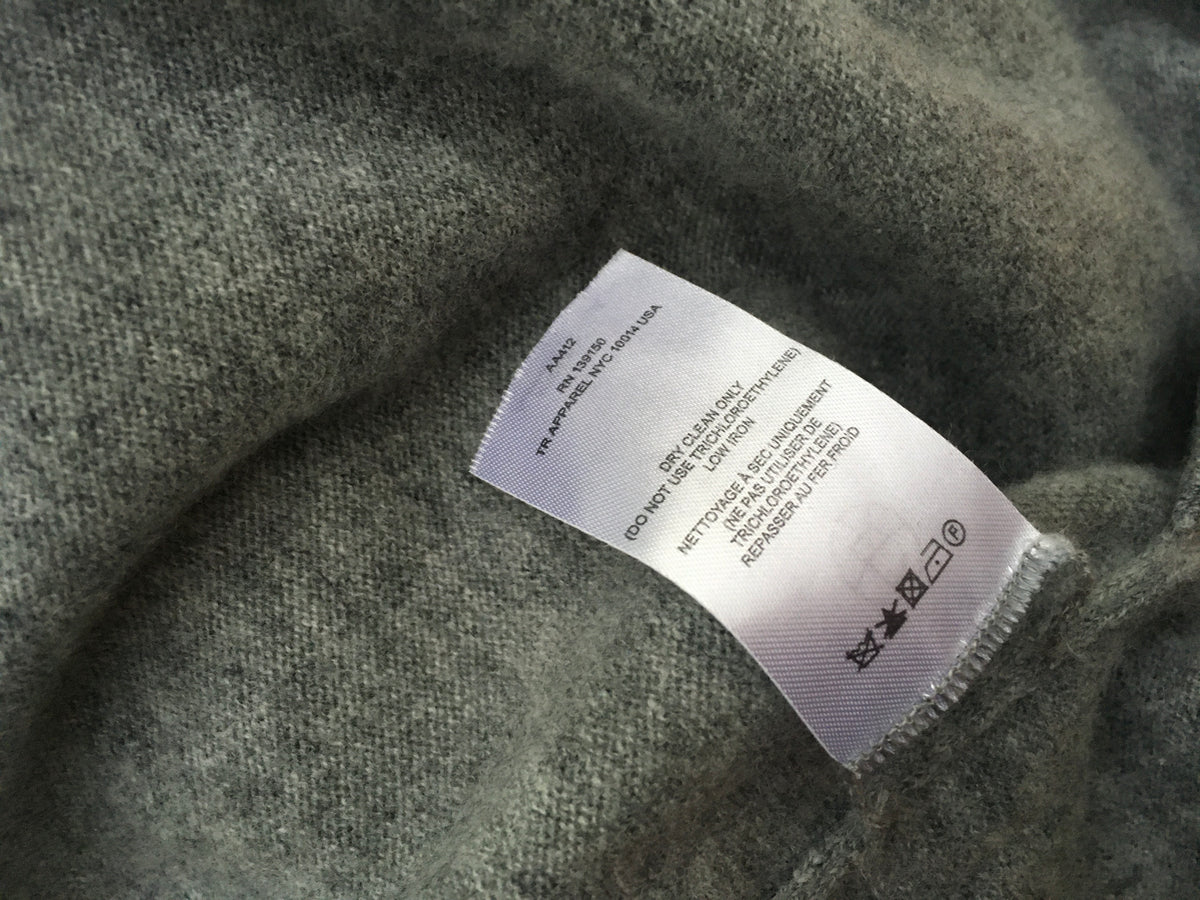 THE ROW Maita merino wool and cashmere-blend sweater dress jumper Size M Medium Ladies