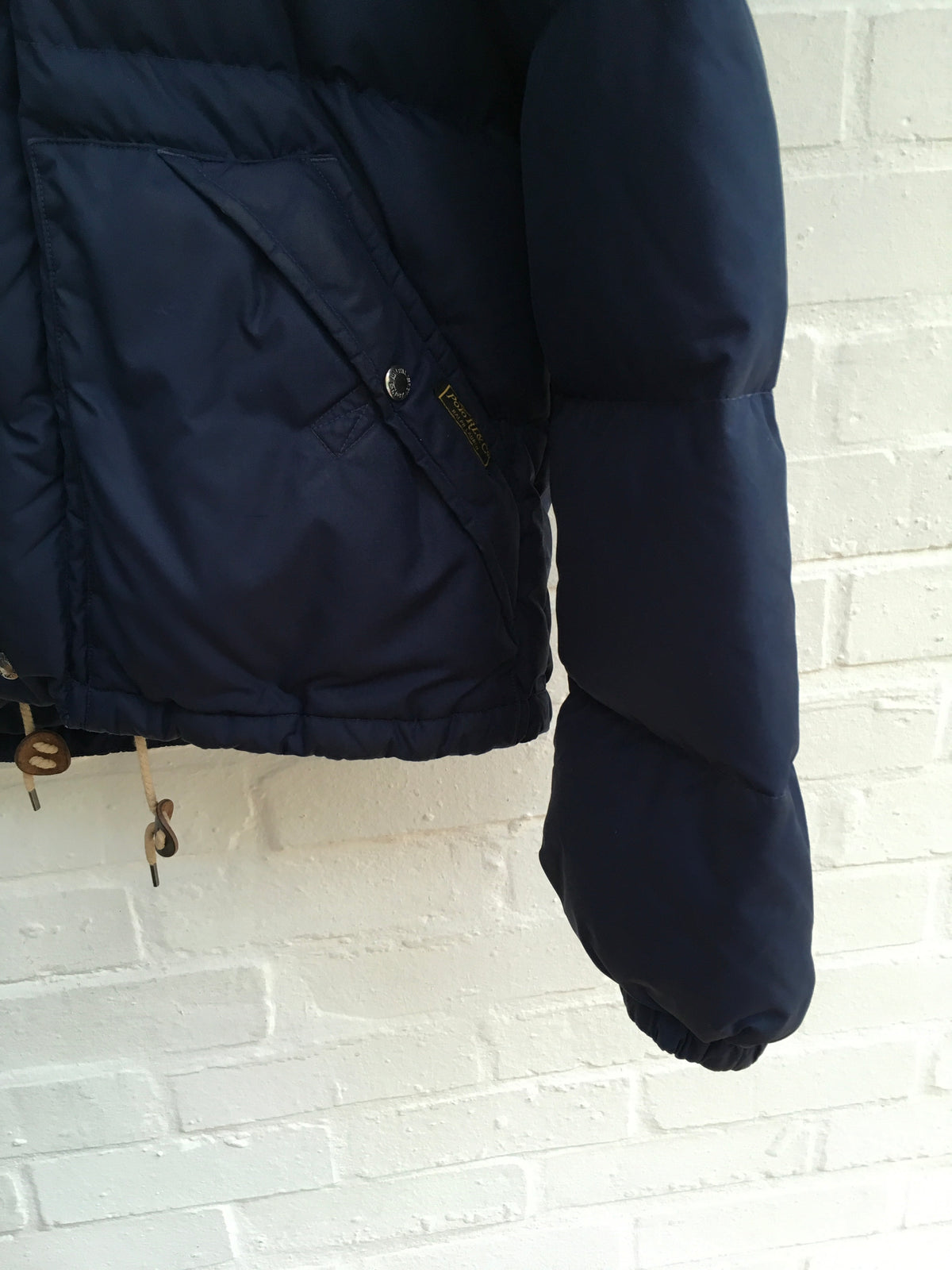RALPH LAUREN POLO PUFFER DOWN JACKET IN NAVY Amazing Size M MEDIUM Men