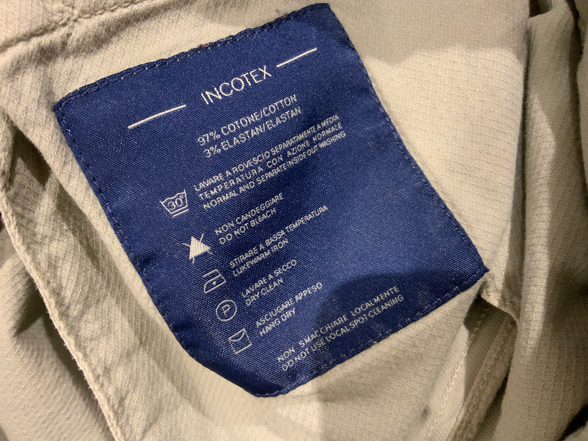 Incotex Venezia 1951 Men's High Comfort Trousers - Trousers Pants Size 50 men