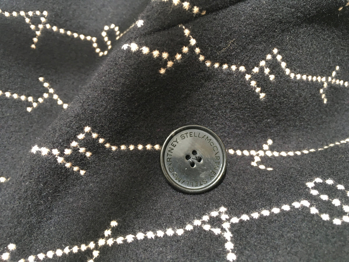 STELLA MCCARTNEY Logo 2019 Bryce wool-blend coat Ladies