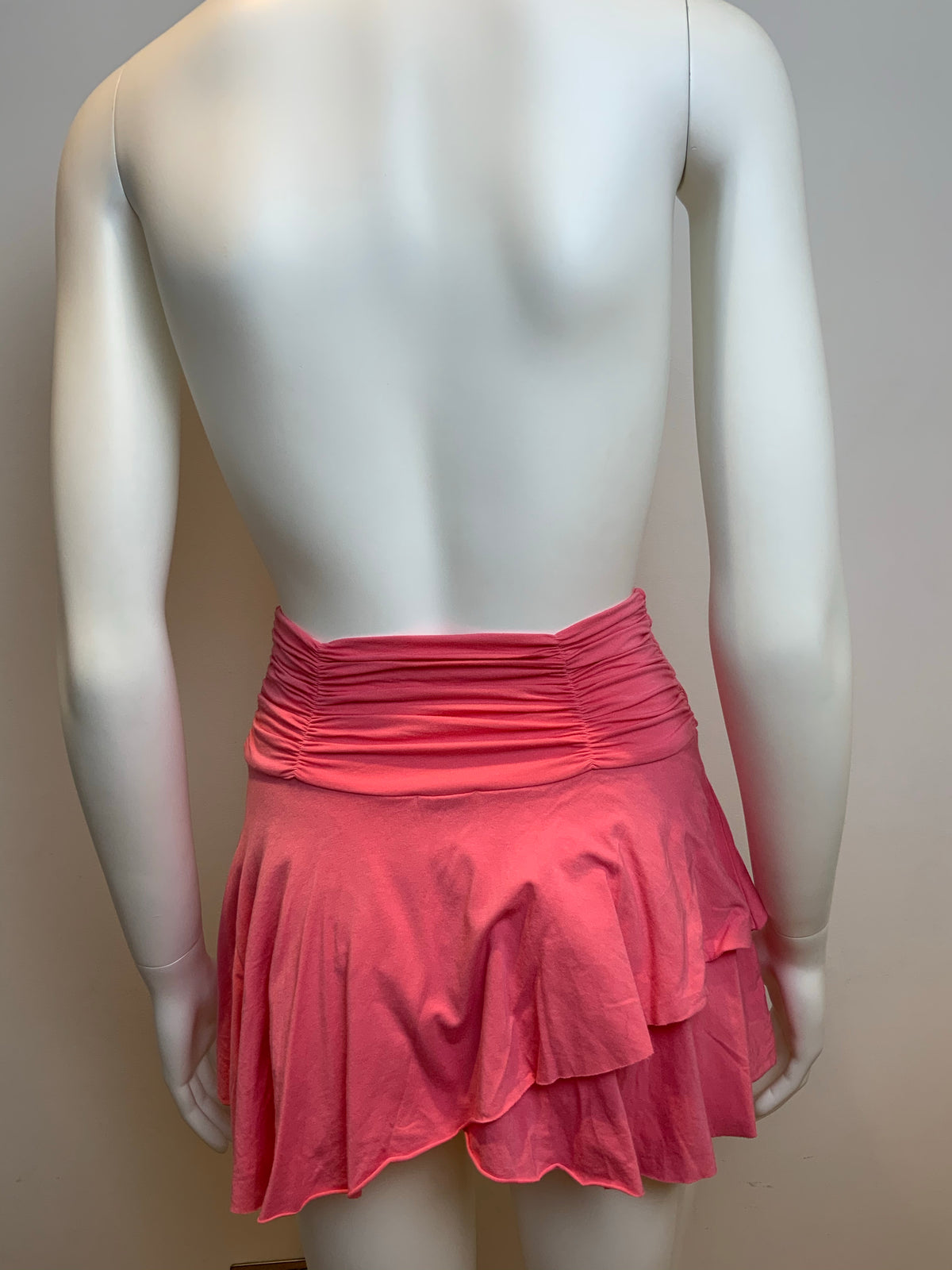 Ella Moss Pink Prima Cotton Summer Mini Skirt Size XS ladies