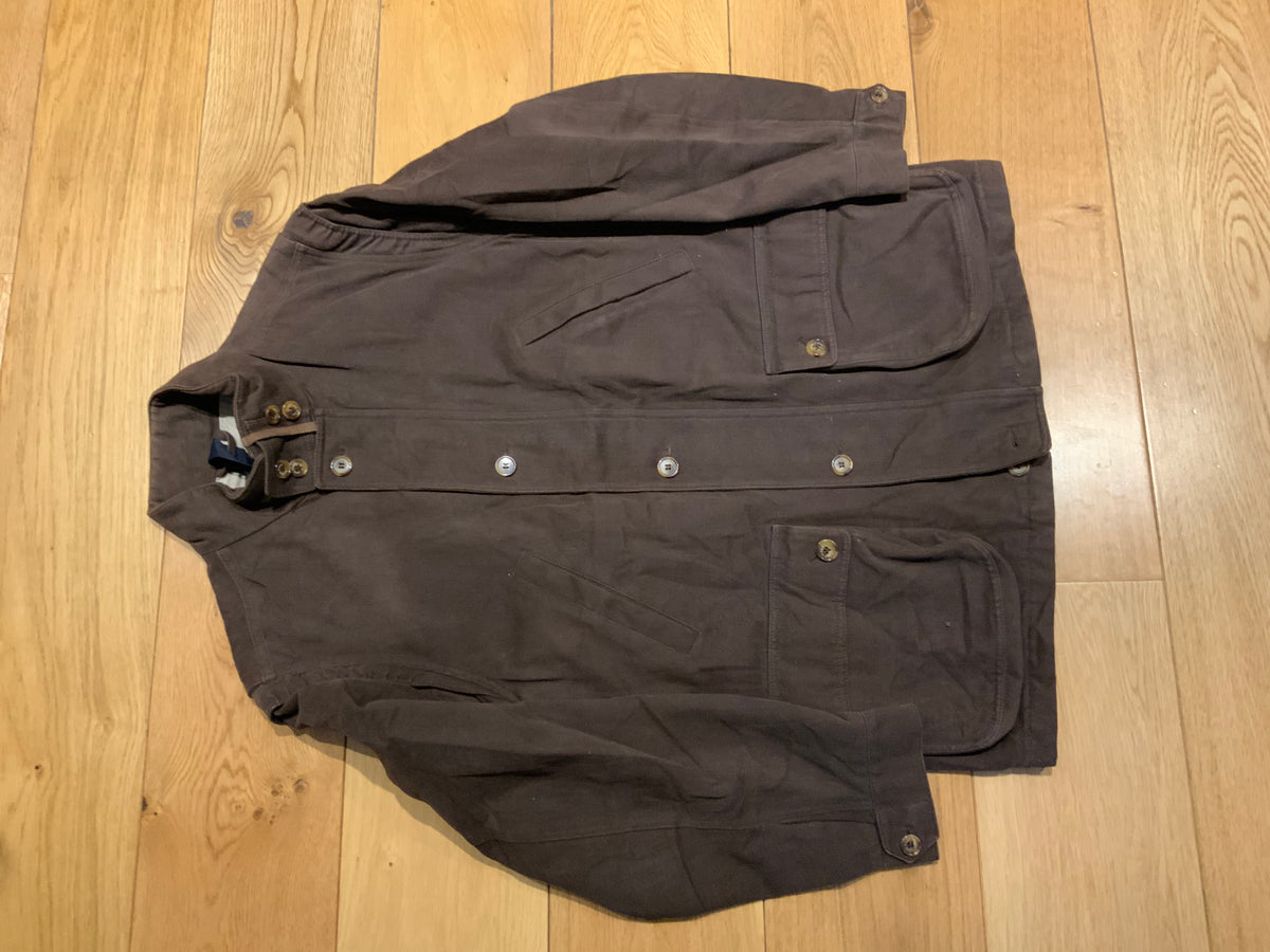 Loro Piana MENOUFI BRUSHED STORM SYSTEMS Hunter Coat Size L RRP £ 3,250.00 men