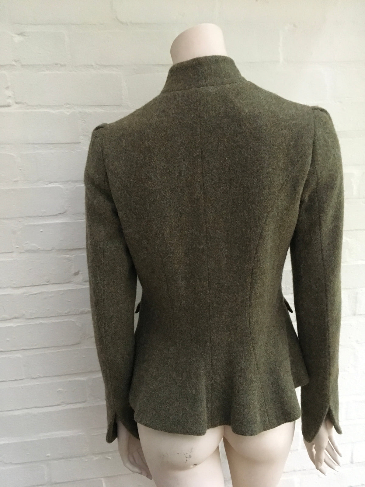 RALPH LAUREN Womens Wool Alpaca Fitted Blazer Jacket LADIES