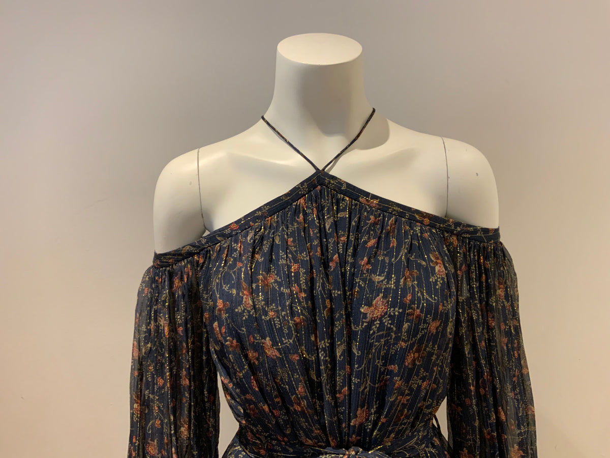 ZIMMERMANN Celebrities Favourite Havoc Suspend Silk Dress Size 1 S small ladies