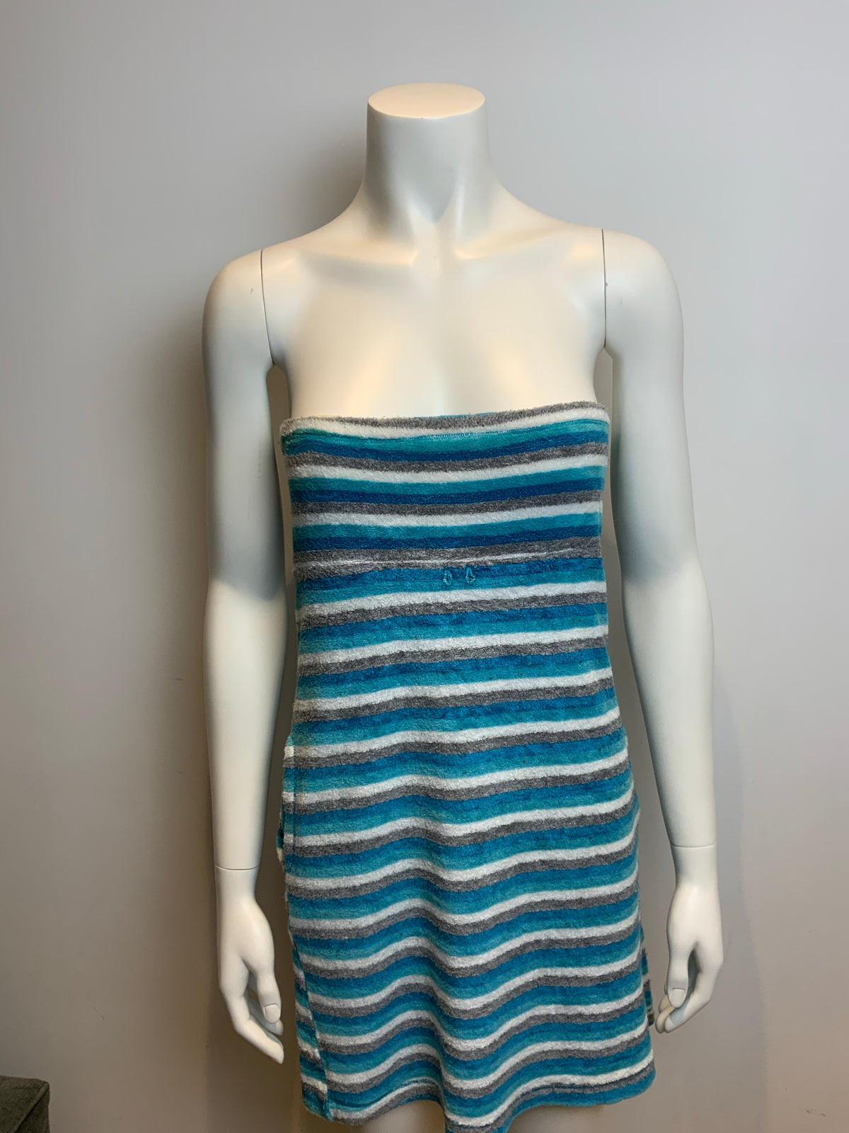 Ella Moss Stripped Mini Beach Cover Up Summer Dress Size XS ladies