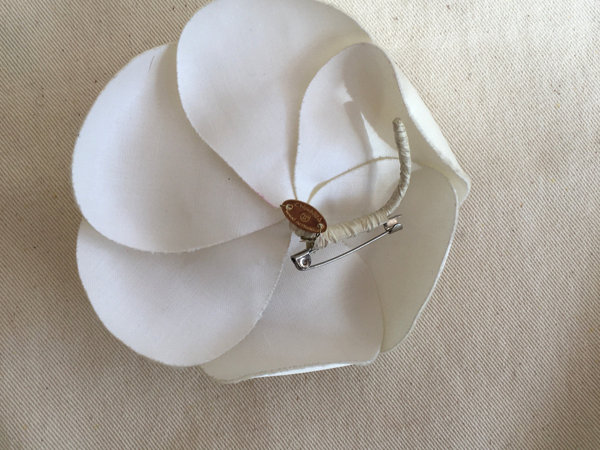 CHANEL Camellia rose Vintage Rare brooch ladies