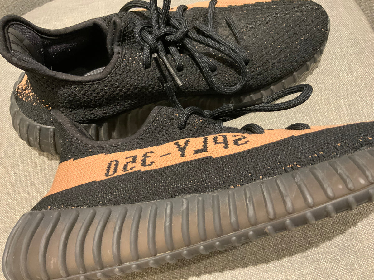 Yeezy x adidas Boost 350 V2 ' Copper' Low Top Trainers Sneakers 40 UK 6 1/2 US 7 men