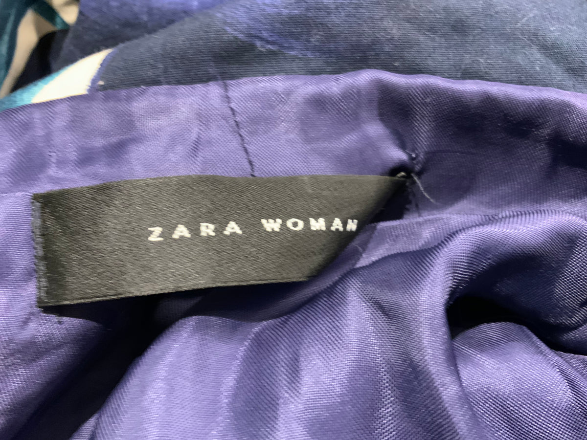 ZARA printed trench coat Size M medium MOST WANTED ladies