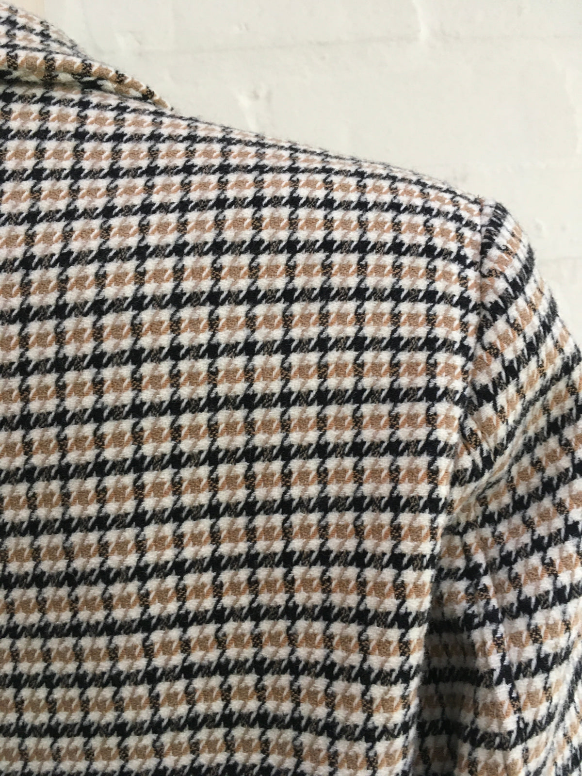STELLA MCCARTNEY Oversized checked wool-blend coat Size 38 Ladies