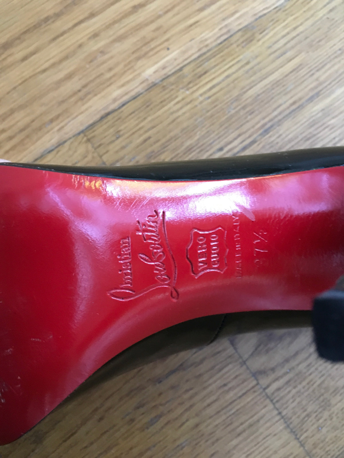 Christian Louboutin Decollete 868 Shoes Pumps Size 37 1/2 UK 4 1/2 US 7 1/2 Ladies
