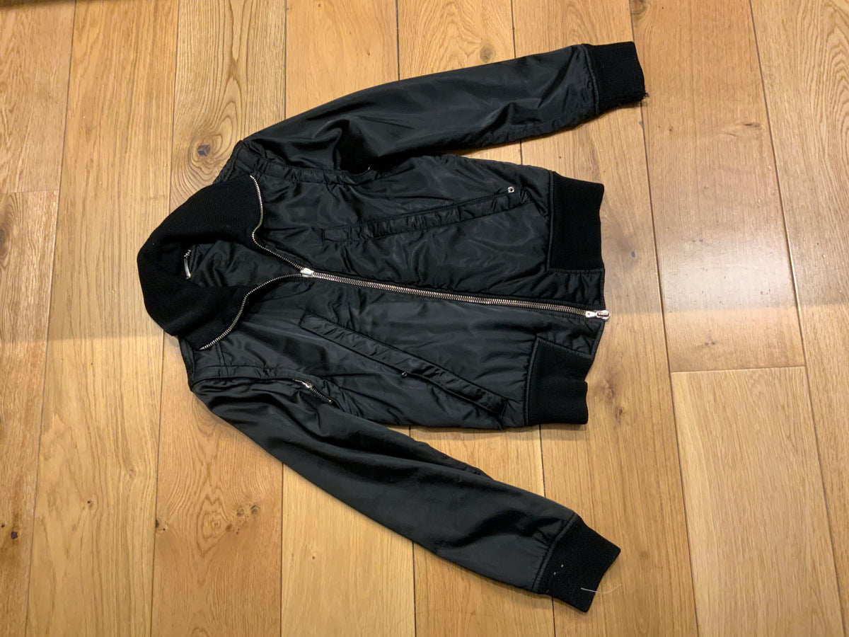 Dolce & Gabbana Black Bomber Jacket Size S small men