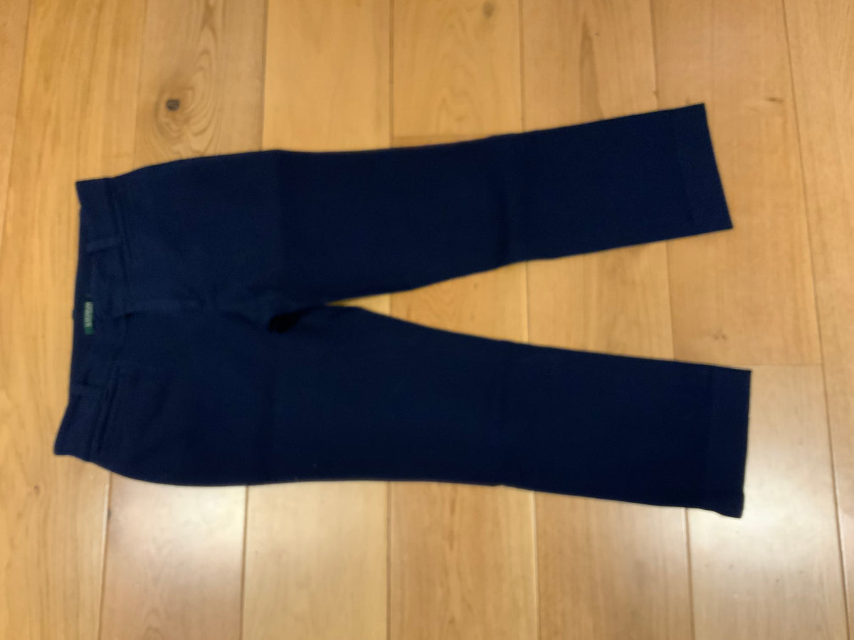 Ralph Lauren Lauren Navy Cropped Pants Trousers Size US 8 UK 12 L large ladies
