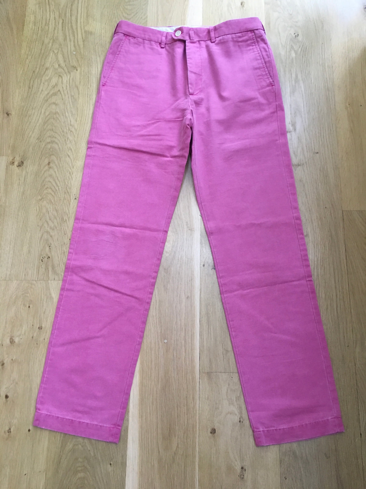 HACKETT LONDON Men's PINK TROUSERS - Trousers Pants Size 34 L men