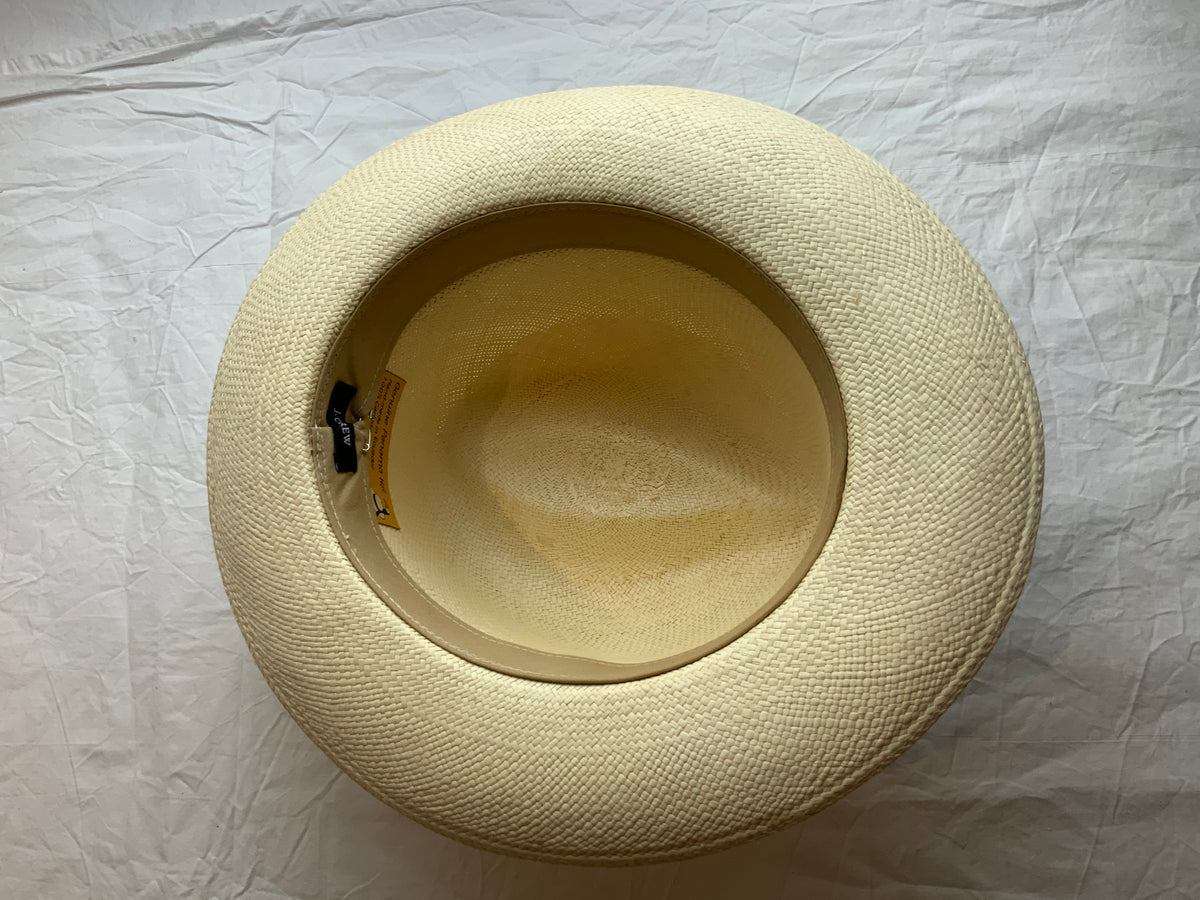 J Crew Panama hat Handmade in Ecuador One Size Fits All ladies